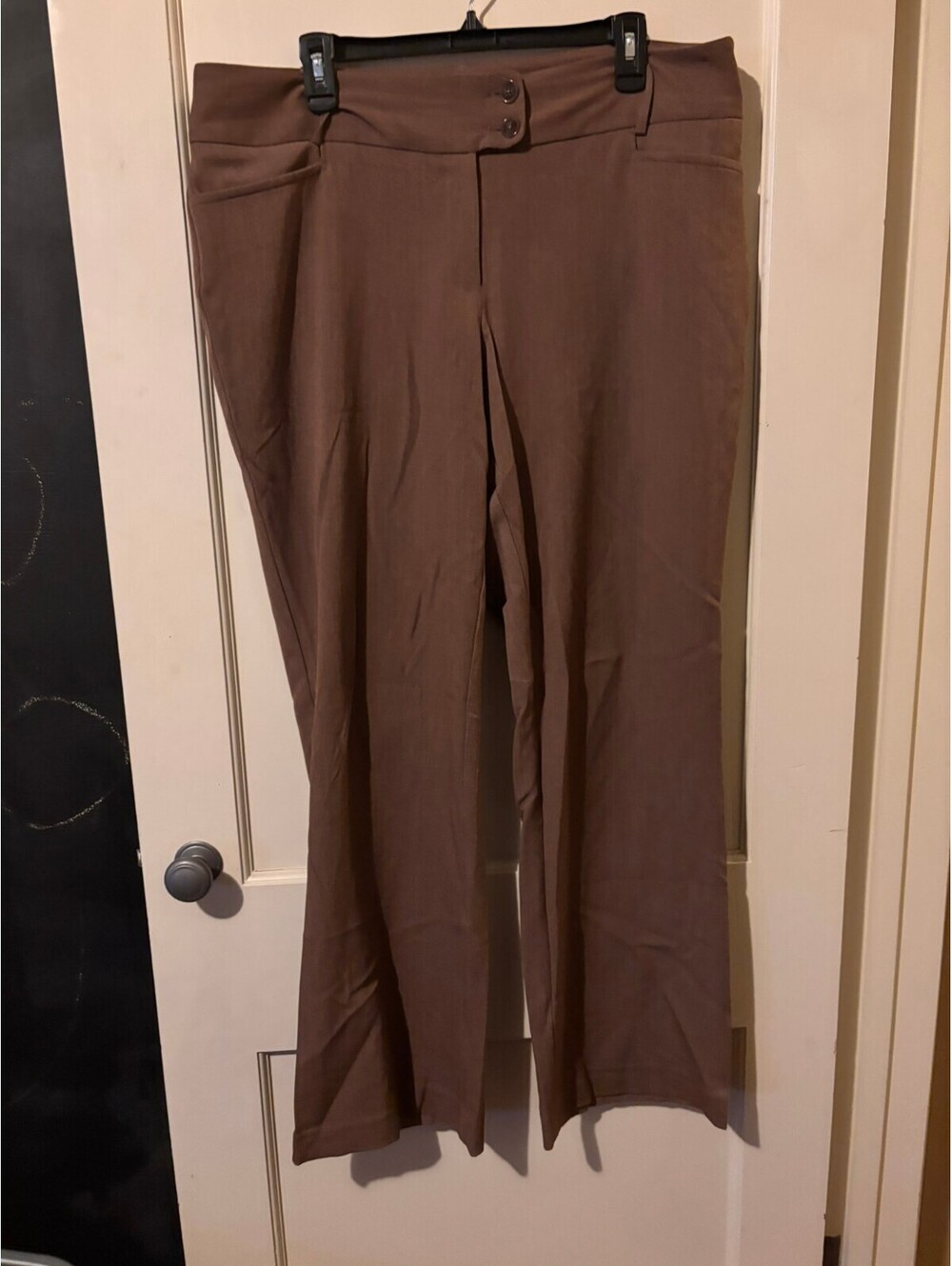 Rafaella Curvy Brown Dress Pants Size 16